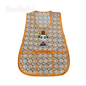 Craft Apron Mexican Artisan Little Frida Embroidered Mandil Artesanal Mexicano